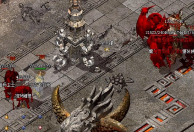 角色到达50级后挑战魔龙岭怪物密布且卷轴概率较高